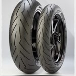 Pneu Pirelli DIABLO ROSSO III 180/55ZR17TL 73 W pour Moto